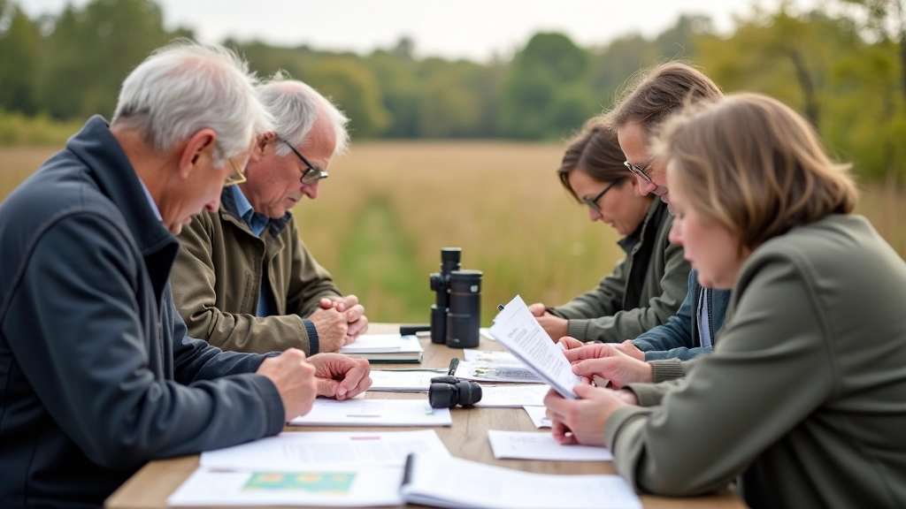 Bird identification workshop session
